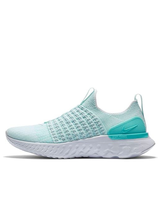 Nike Blue (Wmns) React Phantom Run Flyknit 2 Tint Aurora'