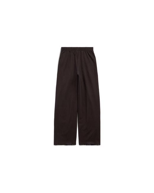 Balenciaga Black (Wmns) Nologo Baggy Sweatpants