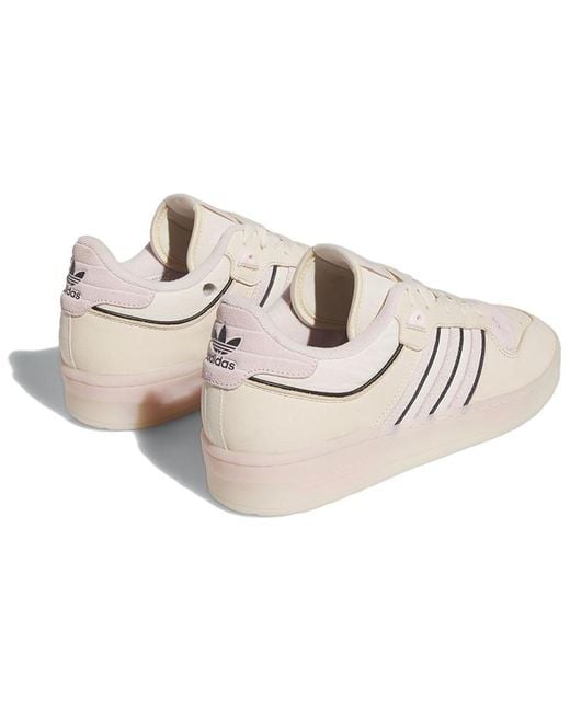 Adidas White Rivalry Low 86 Shoes 'Wonder Almost' for men