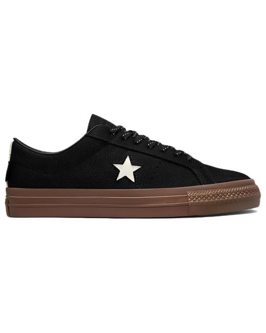 Converse Brown One Star Pro Low Dark Gum' for men