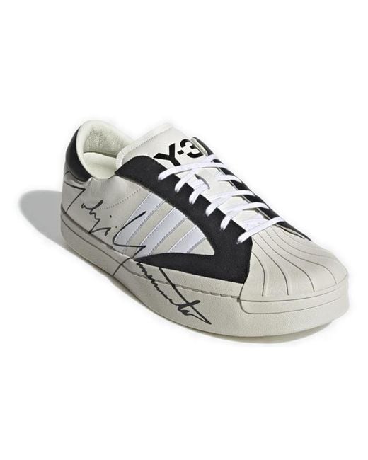 Adidas Gray Y-3 Yohji Pro Superstar Skate Low for men