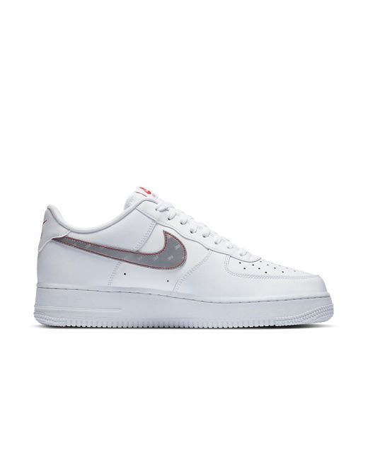 Nike White X 3M Air Force 1 '07 '' for men