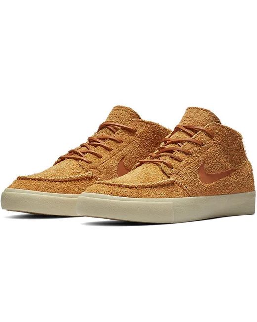 Nike Brown Stefan Janoski Sb Mid Crafted 'Bold' for men