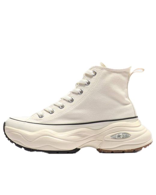 Converse White All Star Surgetrainer Hi 'Off' for men