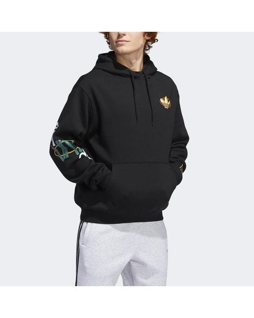 Adidas Black Originals Streetball Hood Casual Sports for men