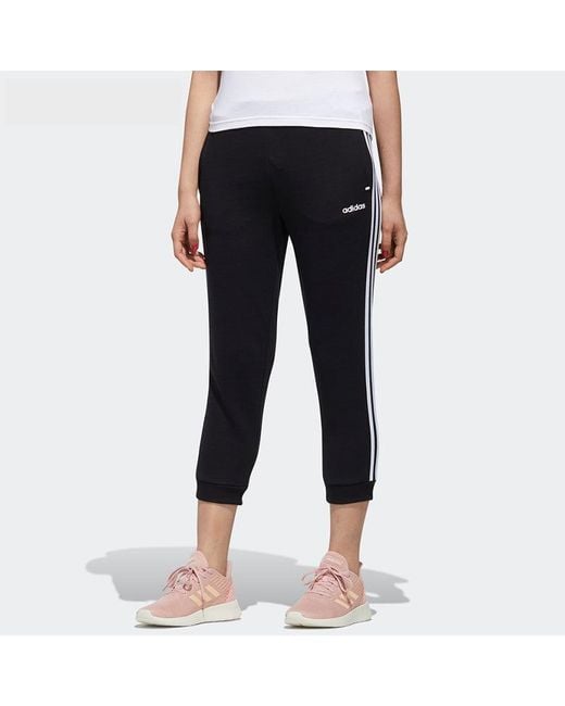 Adidas Black (Wmns) Neo Essentials 3-Stripes Pants
