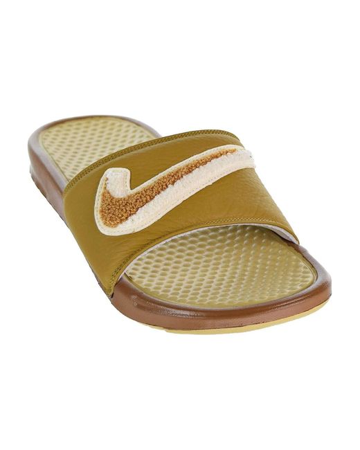 Nike Natural Benassi Jdi Slide 'Muted Bronze' for men