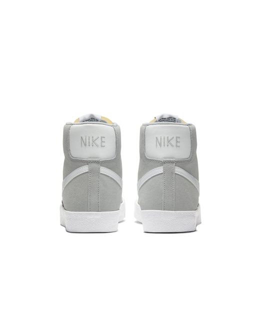 Nike Gray Blazer Mid '77 Suede 'Light Smoke' for men
