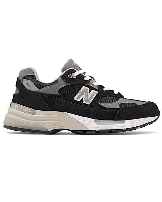 New Balance Black 992 Made for men