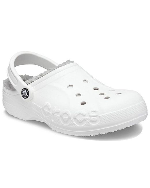 CROCSTM White Baya Lined Clog for men