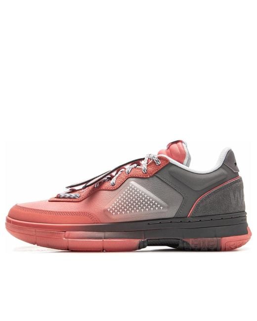 Li-ning Pink X Staples Way Of Wade 1 Low 'Pigeon Feet' for men