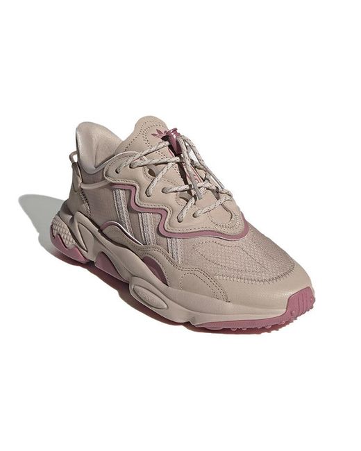 Adidas Pink (Wmns) Originals Ozweego Shoes 'Wonder Taupe'