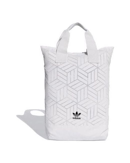 adidas Originals X Issey Miyake 3D Roll Top Backpack in White Lyst UK