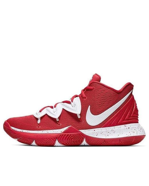 Nike Red Kyrie 5 Tb 'University' for men