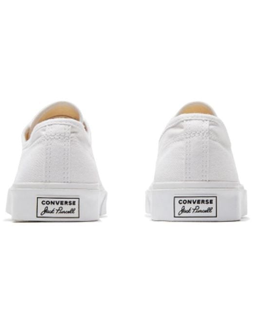 Converse White Jack Purcell Ox for men