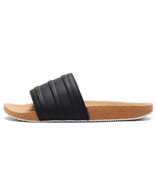 Adidas Blue Originals Adilette Cork' for men