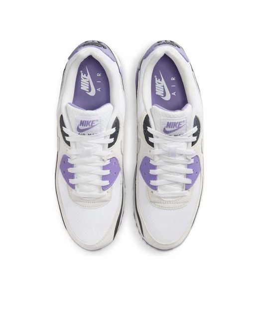 Nike Blue Air Max 90 Dusty Amethyst Photon Dust Light Smoke' for men