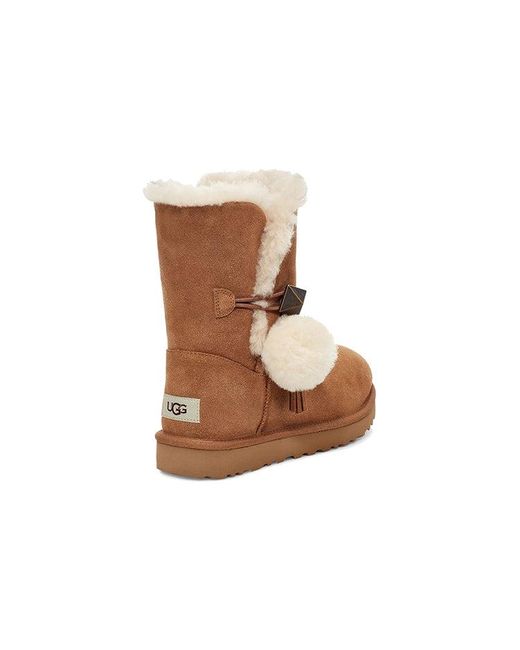 Ugg Brown (Wmns) Lillian Pom Pom