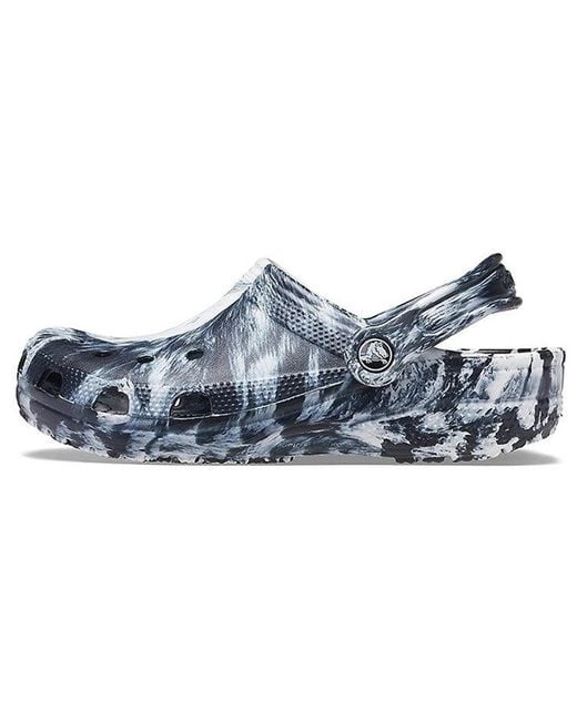CROCSTM Blue Beach Marble Sandals