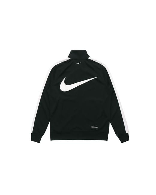 Nike Black Sportswear Swoosh Jcaket Cj4885-010 for men