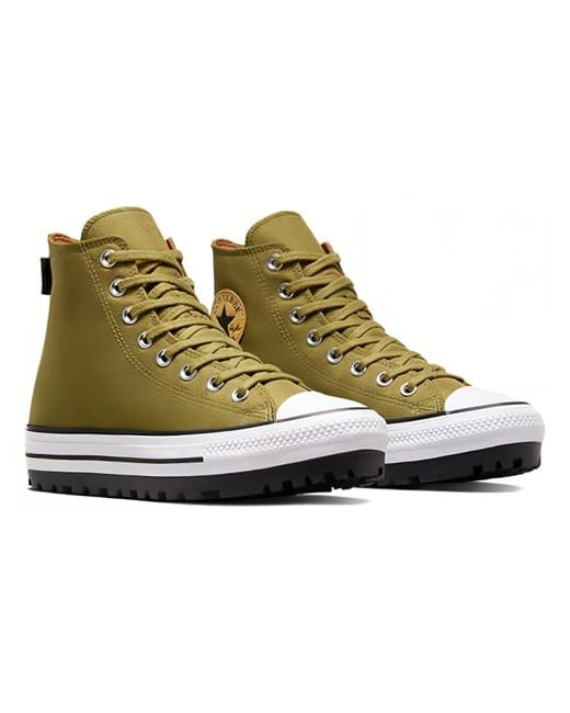 Converse Green Chuck Taylor All Star City Trek Shoes 'Cosmic Turtle' for men