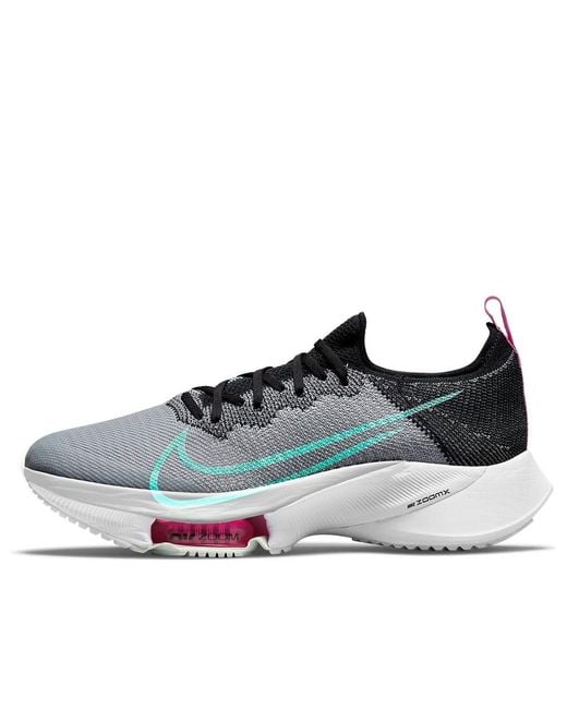 Nike Gray Air Zoom Tempo Next% Flyknit 'South Beach' for men