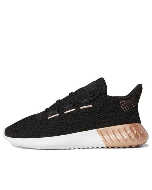 Adidas Black (Wmns) Tubular Dusk Platinum Metallic'