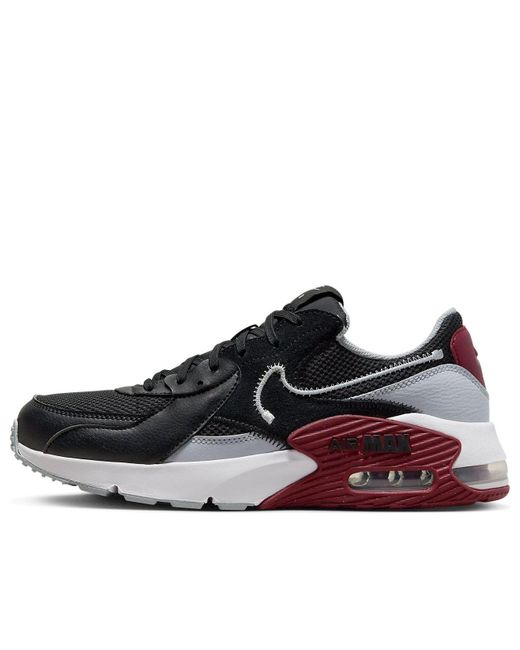 Nike Red Air Max Excee Shoes for men
