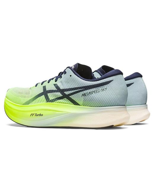 Asics Blue Metaspeed Sky+ 'Hazard' for men