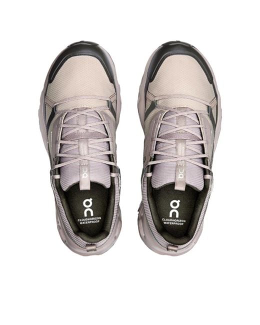 On Shoes Gray Cloudhorizon Waterproof 'Fog Thorn' for men