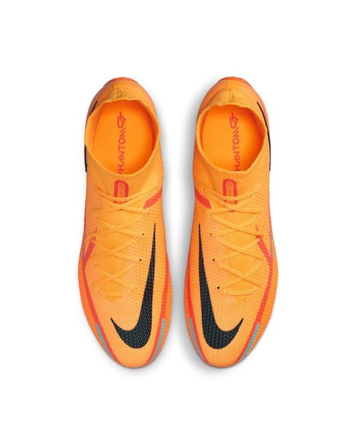 Nike Orange Phantom Gt2 Elite Df Ag Pro for men
