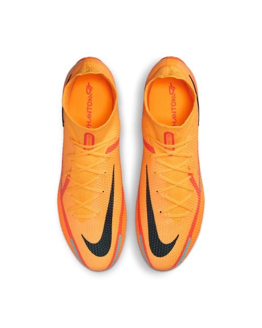 Nike Orange Phantom Gt2 Elite Df Ag Pro for men