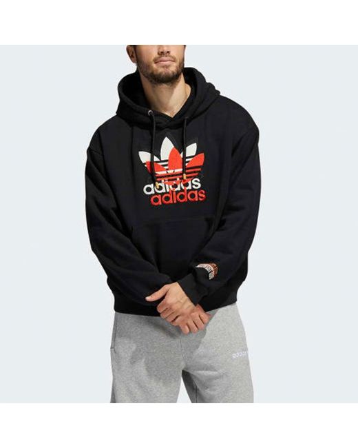 Adidas Black Originals Casual Sports Long Sleeves for men