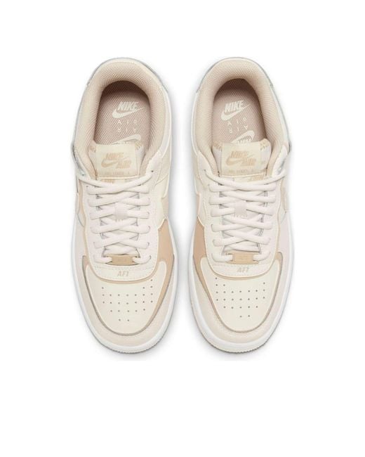 Nike White (Wmns) Air Force 1 Low Shadow 'Sail Pale Ivory Sanddrift'