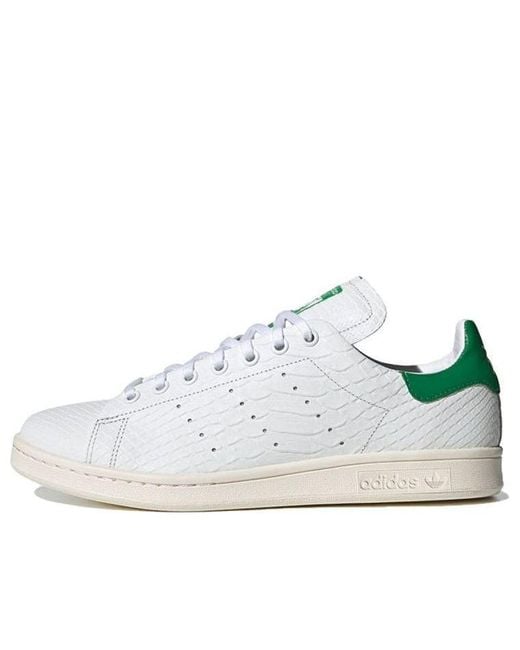 Adidas White Stan Smith Recon 'Italian Crocodile' for men