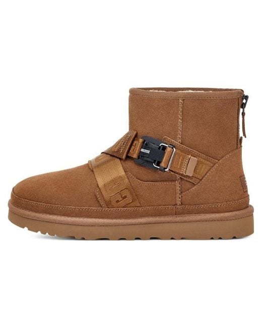 Ugg Brown Classic Mini Quickclick Boot for men