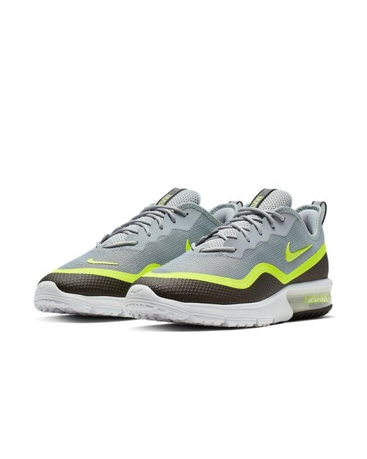 Nike White Air Max Sequent 4.5 Se Volt' for men