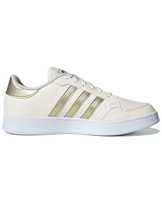 Adidas White (Wmns) Breaknet Matte Metallic'