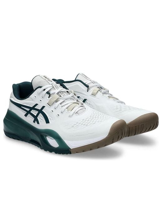 Asics Blue Gel-Resolution X Saxon' for men