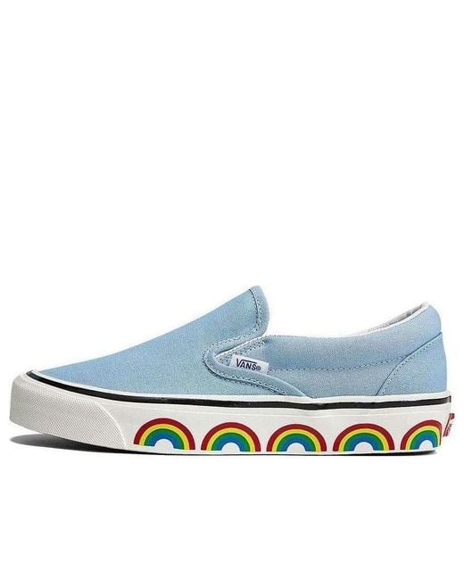 Vans Blue Anaheim Factory Classic Slip-On 98 Dx