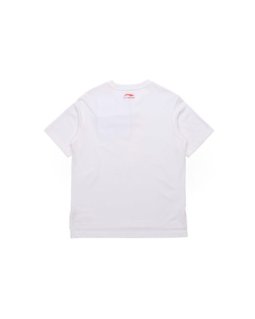 Li-ning White Dragon Boxer Graphic Paris Fashion Week T-shirt for men