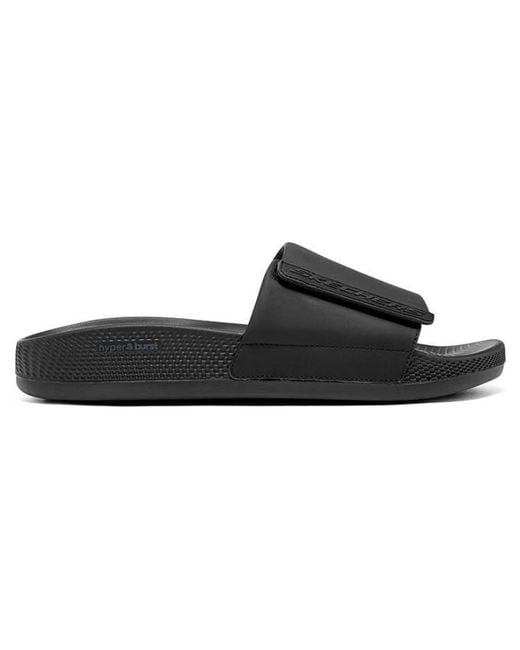 Skechers Black Hyper Slide for men