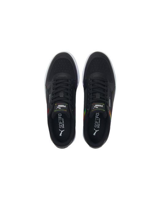 PUMA Black Caven Low Tops Casual Skateboarding Shoes for men