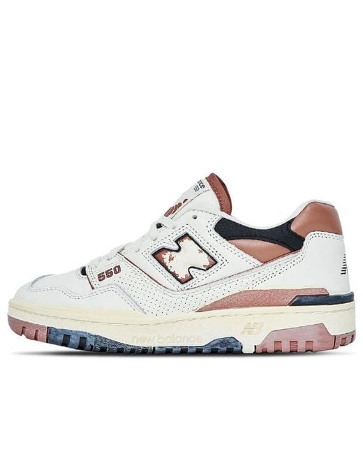 New Balance White 550 'Vintage Pack Pecan' for men