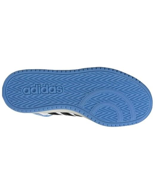 Adidas Blue (Wmns) Hoops 2.0 Mid