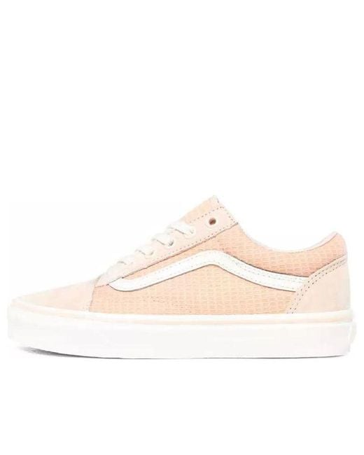 Vans Pink Multi Woven Old Skool for men