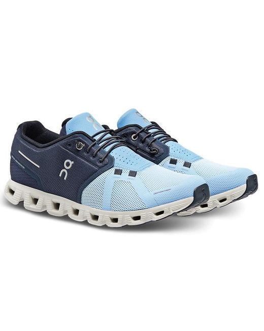 On Shoes Blue Cloud 5 'Midnight Chambray' for men