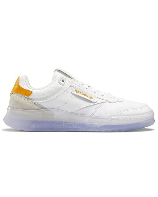 Reebok White (Wmns) Club C Legacy Bright Ochre'