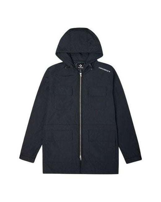 Converse Blue Utility Parka for men
