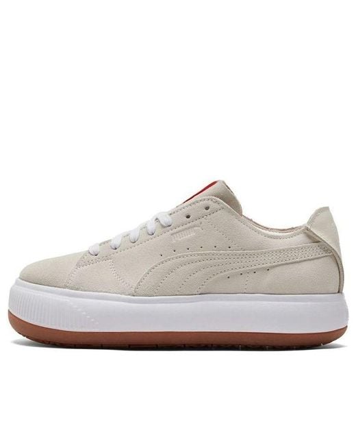 PUMA White (Wmns) Ami X Suede Mayu Deconstruct 'Pristine'